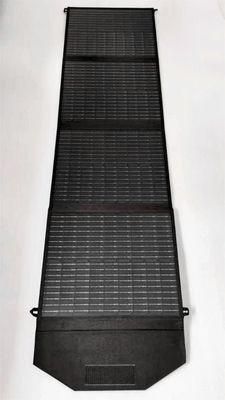 Saco Solar Dobrável de Tecido Impermeável 18V Painel Solar Portátil 100W Para Centrais Elétricas
