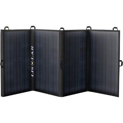 Saco recarregável portátil de 60W Kit de carregador de painéis solares dobráveis para dispositivos USB