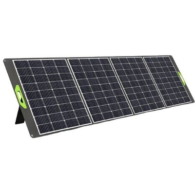 Carregador de bateria solar dobrável de 400W 18V para geradores de RV de acampamento