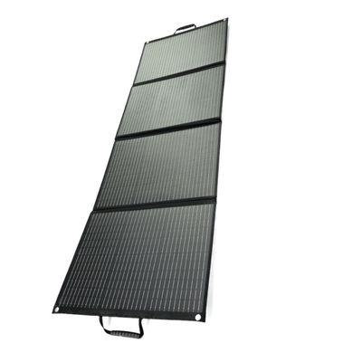 Carregador externo de painéis solares de circuito aberto de voltagem de 21,6 V Célula monocristalina para alimentação em movimento