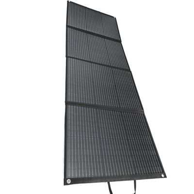 Saco Solar Plexado Negro com Corrente de Curto Circuito de 13,3A e Funcionalidade Impermeável