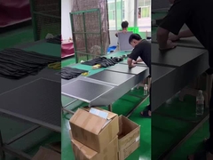 Carregador solar duplo com superfície de ETFE à prova d'água e eficiência de painéis solares de até 23,5%