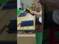 28W painéis solares dobráveis carregador de bolso para acampar 11.1x 6.3x 1.3in