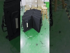 Carregador de painéis solares externos 21,6 V de circuito aberto Voltagem Célula monocristalina para alimentação em movimento